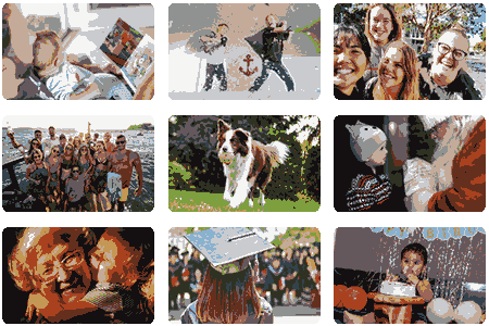 Easily share converted digital home movies with family and friends
